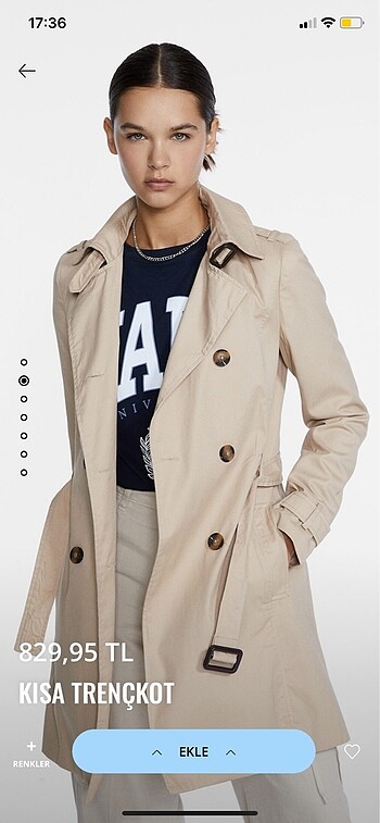 Stradivarius Stradivarius trençkot