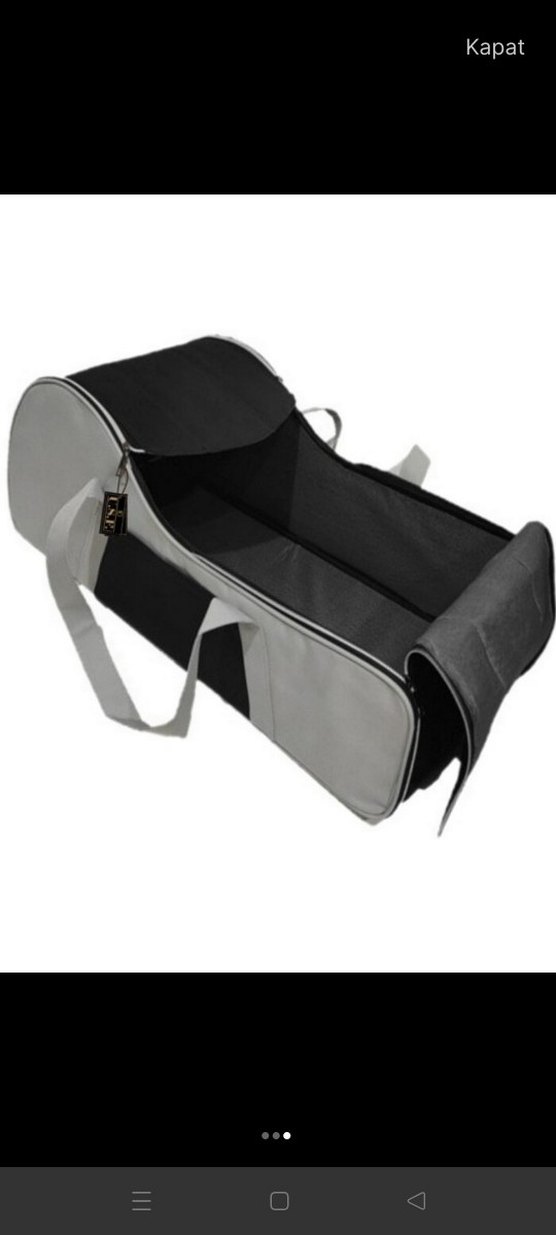 Siyah Gri Bebek Taşıma Koltuğu - Görsel 2