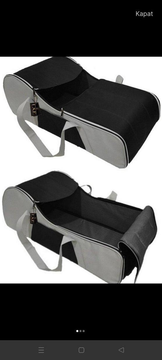Siyah Gri Bebek Taşıma Koltuğu - Görsel 3
