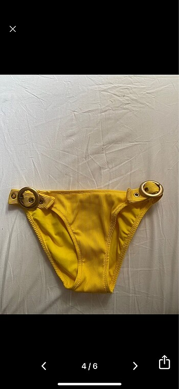 s Beden sarı Renk Bikini takımı