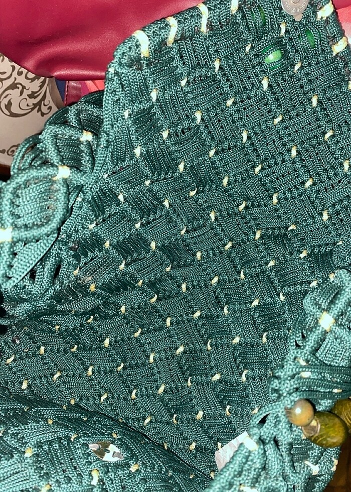 bayan örgü çanta - Görsel 3