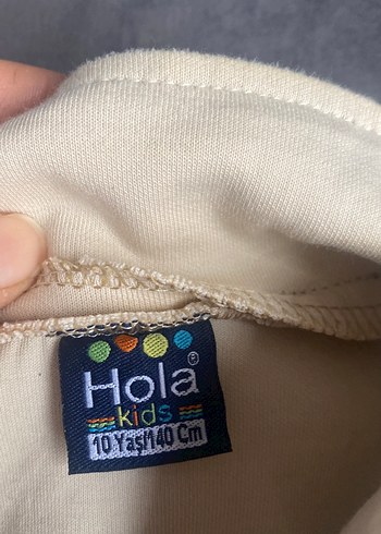 Fermuarlı Beyaz çocuk Sweatshirt - Görsel 3