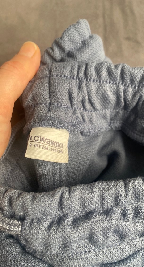 erkek çocuk Gri Rahat Kesim Eşofman Altı - Görsel 3