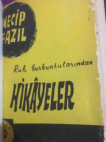 Necip Fazıl hikayeler