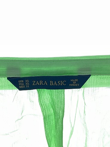 xl Beden yeşil Renk Zara Gömlek %70 İndirimli.