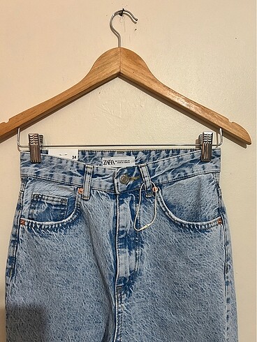 Orijinal Zara Mom Jean Pantolon