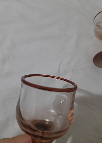 Beden turuncu Renk 6'lı Kahve Yanı Su Bardağı