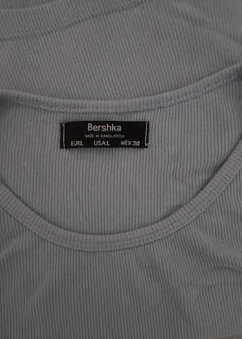 Bershka Mavi Crop - Görsel 3