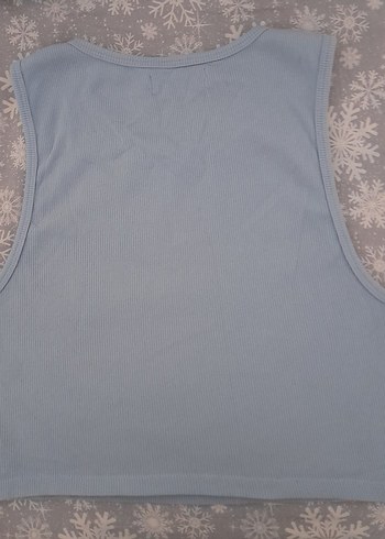 Bershka Mavi Crop - Görsel 2