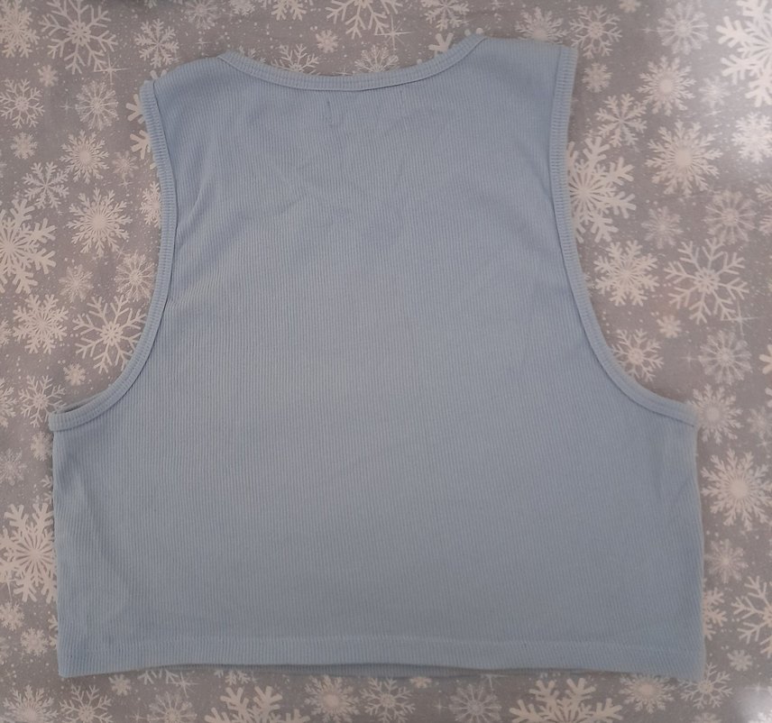 Bershka Mavi Crop - Görsel 2