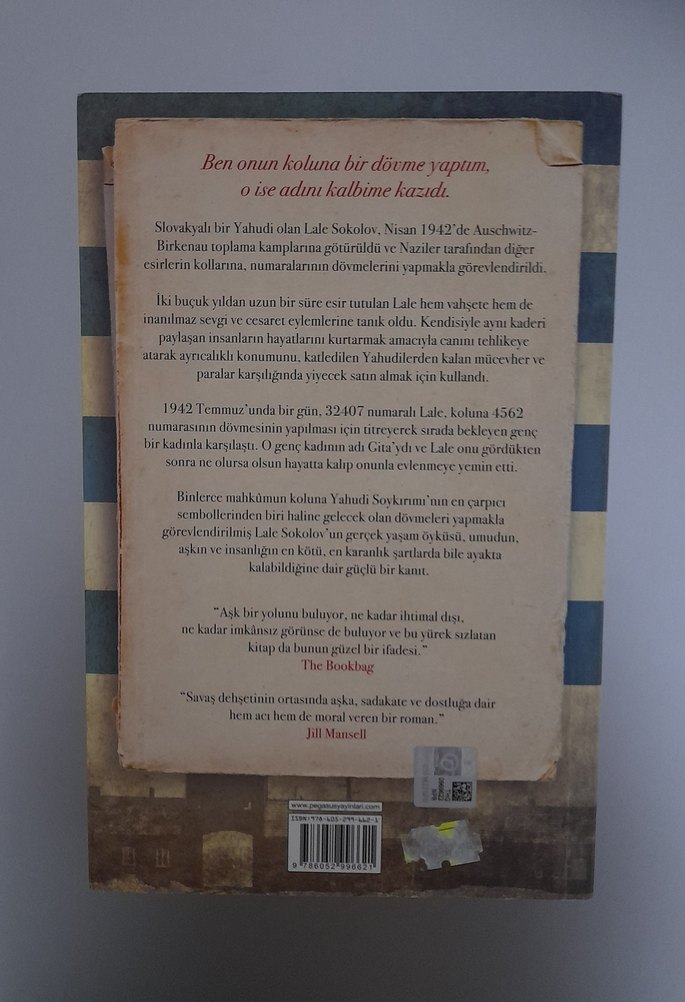 Auschwitz Dövmecisi - Heather Morris - Görsel 2