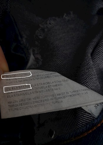 Addax Koyu Kot Rengi Jean - Görsel 5