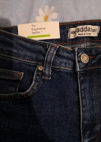 Addax Koyu Kot Rengi Jean - Görsel 3