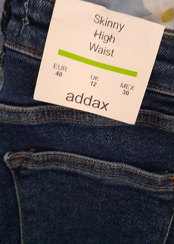 Addax Koyu Kot Rengi Jean - Görsel 2