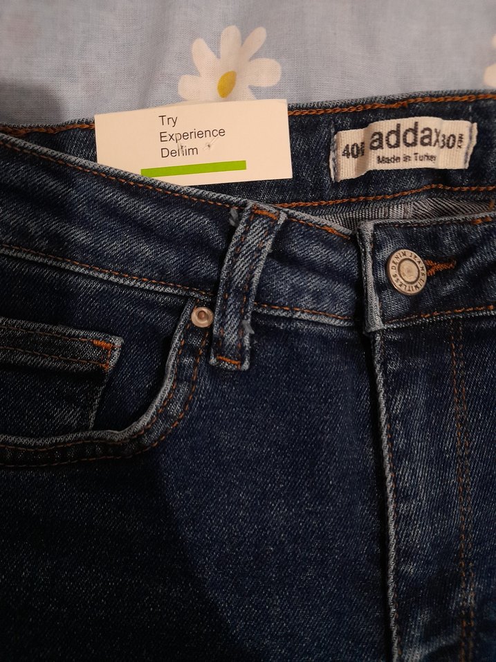 Addax Koyu Kot Rengi Jean - Görsel 3