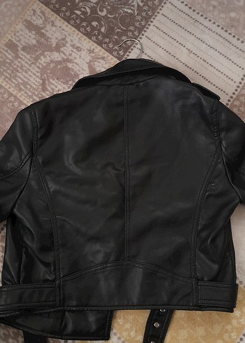 m Beden siyah Renk Siyah Suni Deri Biker Ceket
