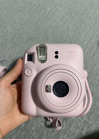 Pastel Pembe Instax Mini 12 Film Kamera