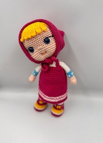 Amigurumi maşa bebek - Görsel 4