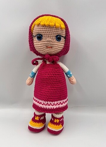 Amigurumi maşa bebek - Görsel 5