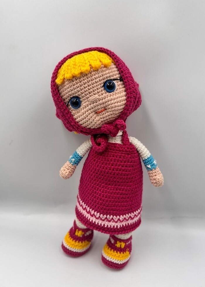 Amigurumi maşa bebek  - Görsel 2