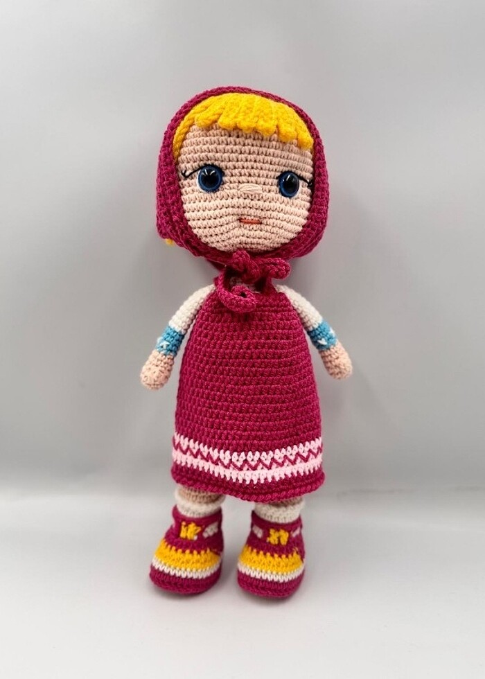 Amigurumi maşa bebek  - Görsel 3