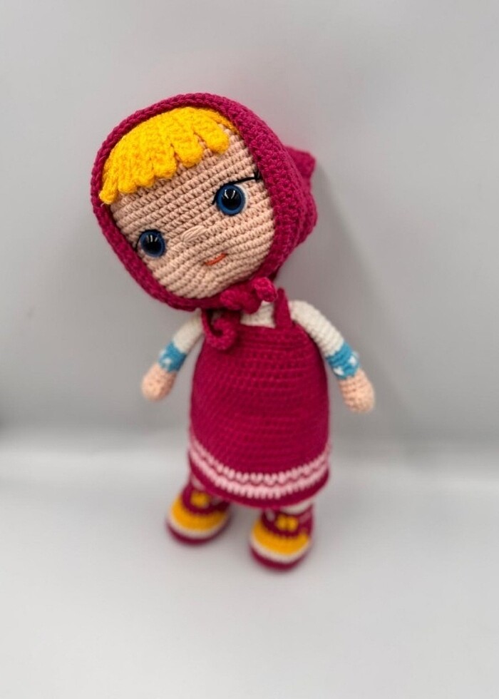 Amigurumi maşa bebek  - Görsel 4