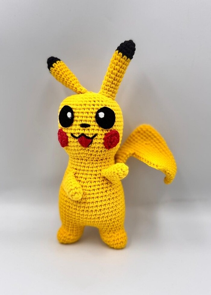 Amigurumi pikaçu - Görsel 4
