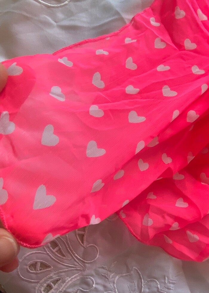 Kız çocuk bikini mayo üstü elbise kaftan - Görsel 5