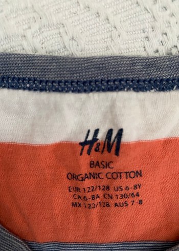 Erkek Çocuk Çizgili Kısa Kollu Tişört - Görsel 3