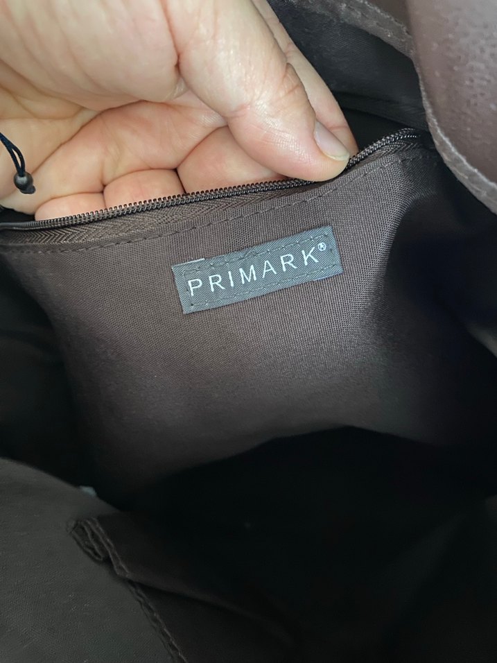 Primark Kahverengi Deri Kadın Çanta - Görsel 2