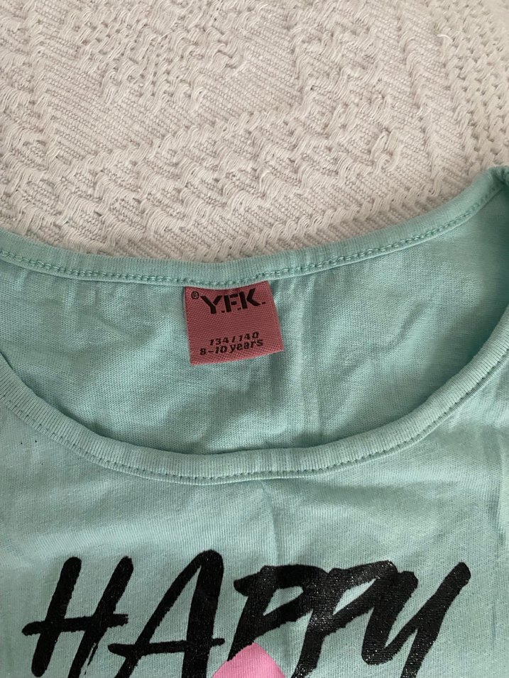 Kız Çocuk Renkli Baskılı Askısız Elbise - Görsel 3