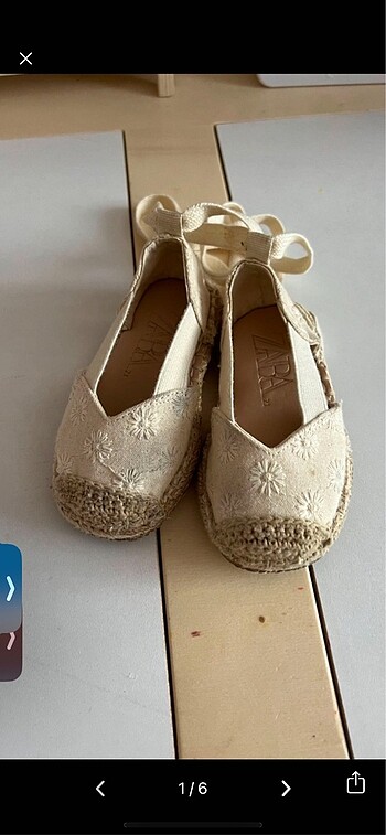 ZARA BEBEK SANDALET