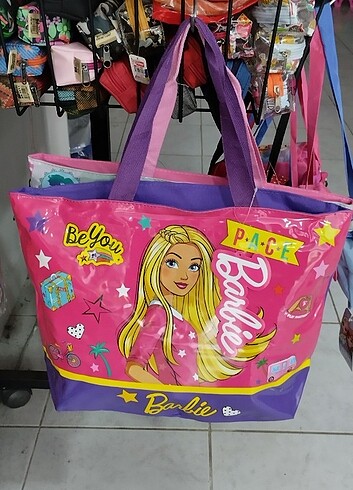 Barbie plaj çantası