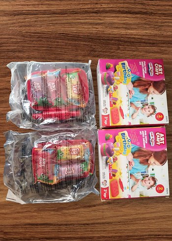 Art craft Doğum Günü Oyun Hamuru Seti - Görsel 2