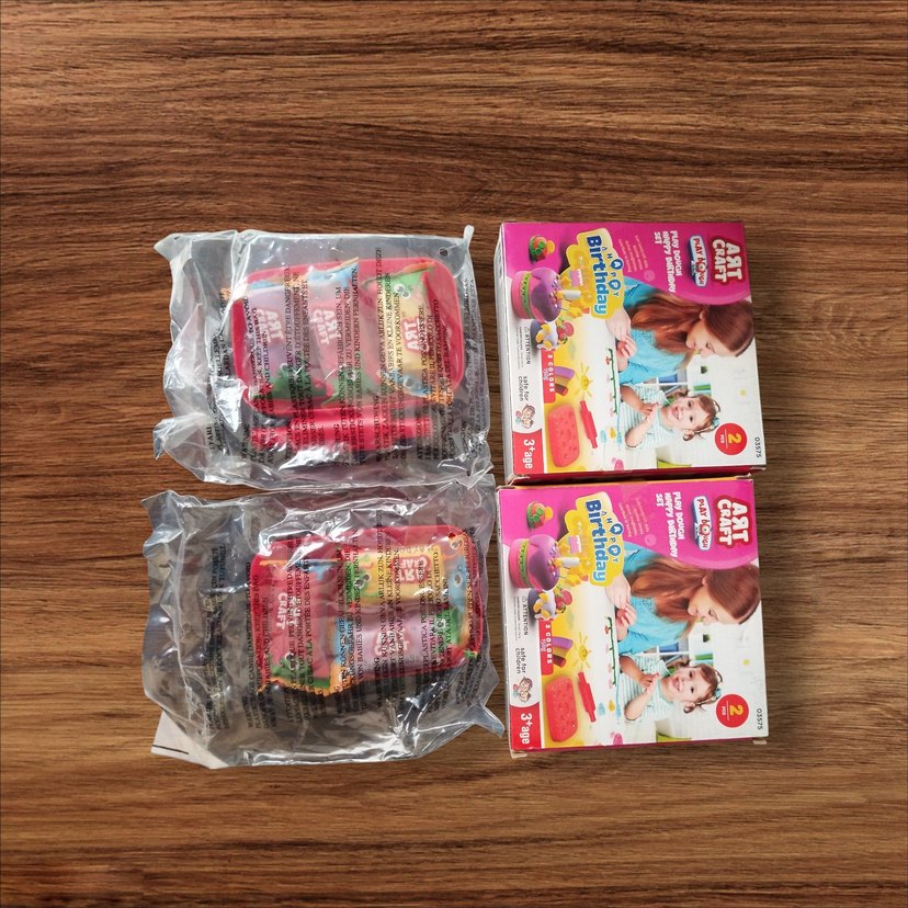 Art craft Doğum Günü Oyun Hamuru Seti - Görsel 2