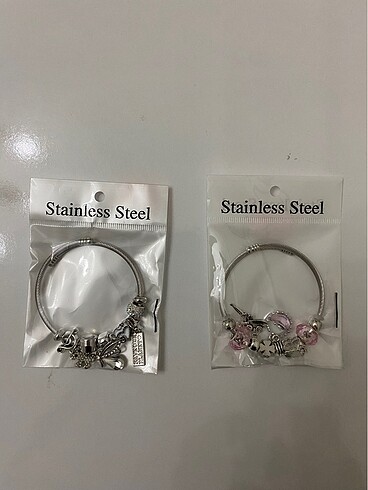 STAİNLESS STEEL ÇELİK PANDORA MODEL BİLEKLİK
