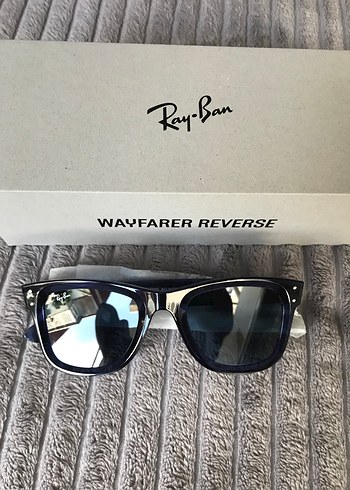 Ray-Ban Wayfarer Reverse Mavi Transparan Gözlük - Görsel 2