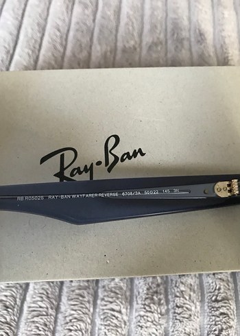 Ray-Ban Wayfarer Reverse Mavi Transparan Gözlük - Görsel 7
