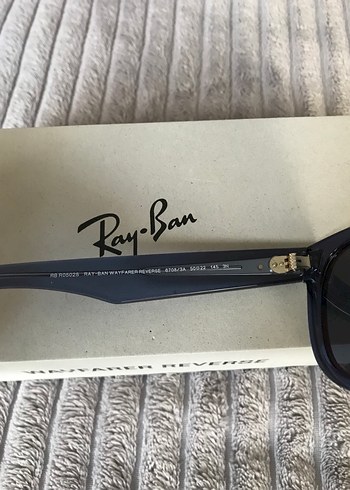 Ray-Ban Wayfarer Reverse Mavi Transparan Gözlük - Görsel 8