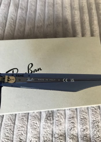 Ray-Ban Wayfarer Reverse Mavi Transparan Gözlük - Görsel 6