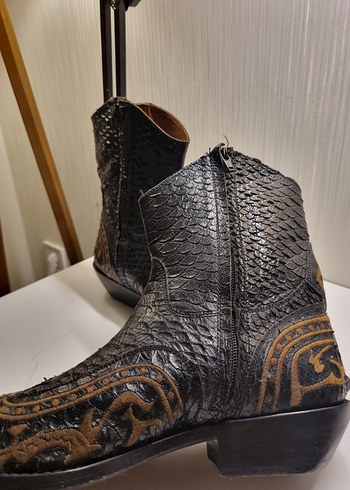 Erkek kovboy çizme deri - Görsel 4