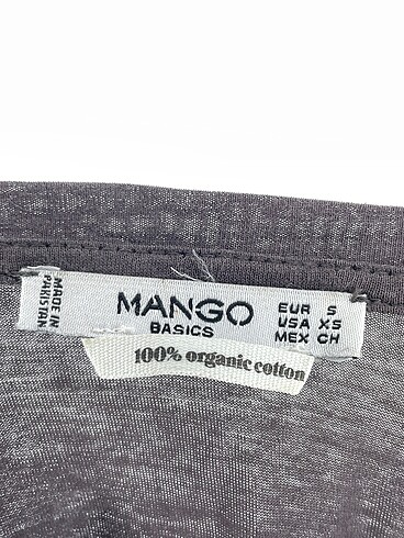 s Beden gri Renk Mango T-shirt %70 İndirimli.