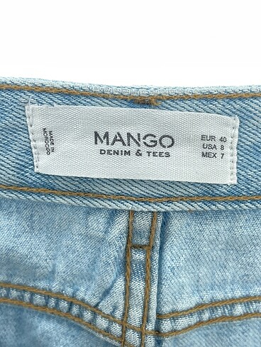 40 Beden mavi Renk Mango Jean / Kot %70 İndirimli.