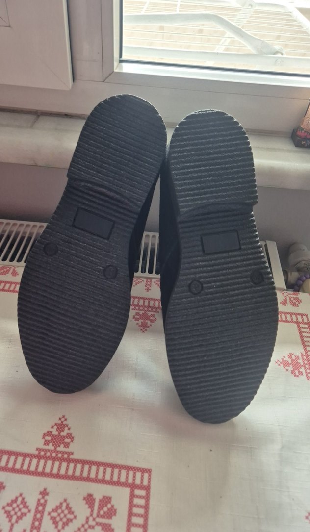 Siyah Süet Erkek, iç kürk astarlı Bot. - Görsel 2