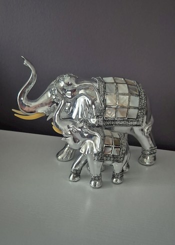 Gri Fil Figürleri Seti - Görsel 5