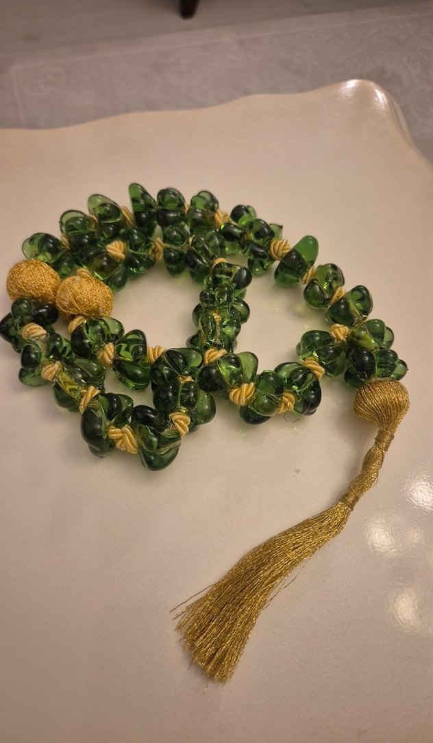 murano italyan cam tesbih. - Görsel 2