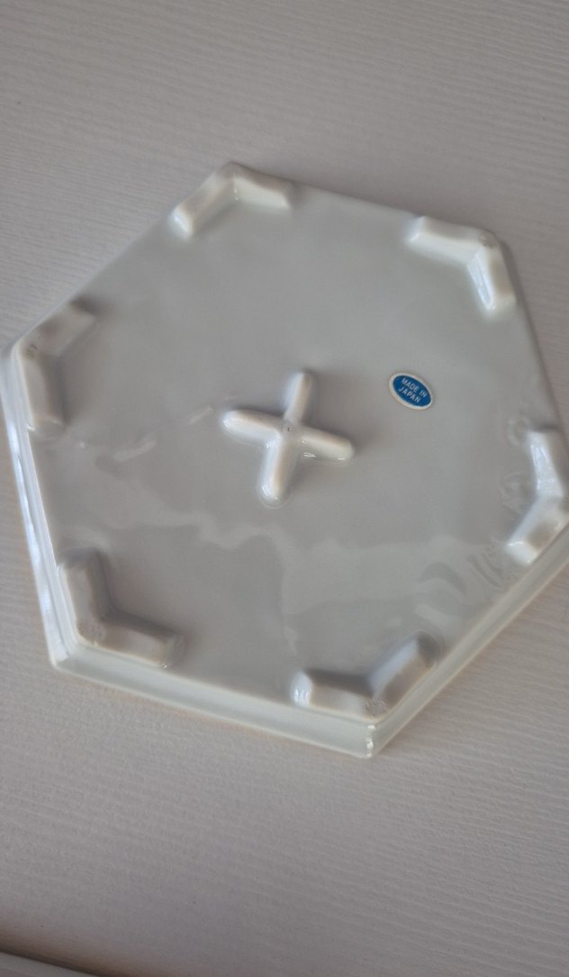 Koyu Mavi Tavuskuşu Desenli Vazo - Görsel 4