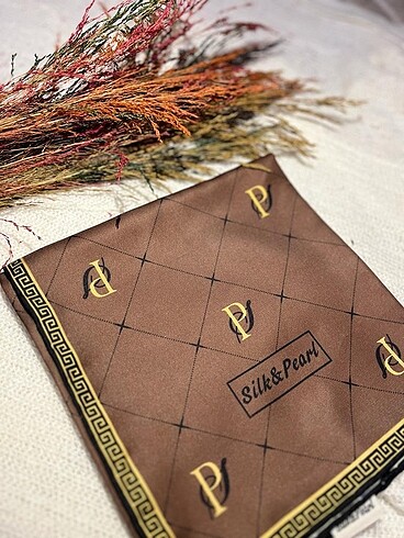 Silk Pearl Twill Eşarp