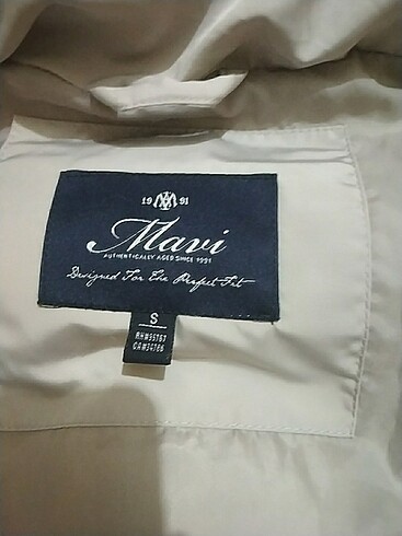 Mavi Jeans Mont krem rengi s beden