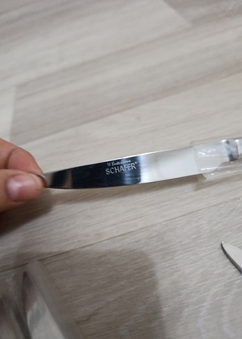 Schafer 12'li Yemek Bıçağı Seti - Görsel 3